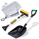 ProPlus Winter Set 3 tlg., Schaufel, Besen, Scheibenschutz – ProPlus