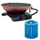 Campingaz CV Kupfer Tischgrill 360° Gasgrill, inkl. Gaskartusche CV 470 Plus – Campingaz