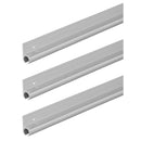 3 x Kederschiene Aluminium Kederprofil Kederleiste 180° 100 x 2,6 cm Zeltschiene – APT