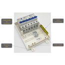 Sicherungskasten 6 Module mit RCB/B10/B16 Sicherungsautomat Wohnwagen Wohnmobil – Haba