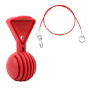 Al-Ko Safety Ball rot + Abreißseil Rot 100 cm mit Karabiner und Ring – Freizeitschmiede GmbH & Co. KG