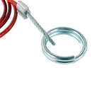 Wohnwagen Anhänger Abreißseil Rot 100 cm mit Karabiner und Ring Fangseil – Deiwo