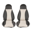 Maß Sitzbezüge | Fiat Ducato x250 | 2012-2015 | Beige/Onyx | Kunstleder | 6tlg – ViaMondo