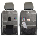 2er SET Rücksitztaschen Sitz Organizer aus Filz universell passend Anthrazit – Mocabu