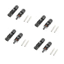 4x Carbest Solar Stecker MC4 Set 4-6mm² Querschnitt Rastverrieglung wasserdicht IP68 – Carbest