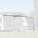 Sonnendach Sonnensegel Como 7 grau 500 x 240cm
