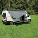 deiwo Essential Sonnensegel 3,50 x 2,4 m Wassersäule 2000 mm Grau – Deiwo