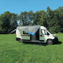 deiwo Essential Sonnensegel 3,50 x 2,4 m Wassersäule 2000 mm Grau – Deiwo
