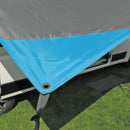deiwo Essential Sonnensegel 2,50 x 2,4 m Wassersäule 2000mm Grau – Deiwo