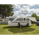 Sonnensegel Mauritius XXL 560x300 cm - Vordach für Wohnwagen, Wohnmobil, Bus – Reimo