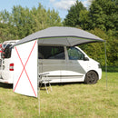 Sonnenvordach "Palm Beach" 260x240 7mm Keder passend für VW T4,5,6 Lime/Grau – Reimo