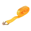 2x Spanngurt mit Ratsche Doppelhaken 8 Meter 5000Kg 50mm Breite PES Orange LKW – ProPlus