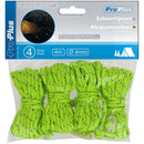 Abspannleinen fluoreszierend Set von 4 Stück Spannleinen Seile leuchtend Camping – ProPlus