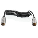 Anhänger Spiralkabel 7-polig, 3,5 meter, PVC Kabel, – Anhänger Spiralkabel für 7-polige Aufnahmestecker.