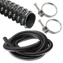 Spiralabwasserschlauch 1m, 25mm inkl Drahtschlauchklemme für Wohnwagen Wohnmobil – Reimo