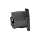 USB Steckdose USB-A USB-C Einbau Ladegerät Schwarz - Isodose, Abdeckung, Rahmen – Wamovo