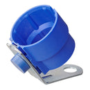 Anhänger Steckerhalter für 7 und 13-polige Anhängerstecker, Stecker Halter blau - Bild 12
