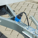 Anhänger Steckerhalter für 7 und 13-polige Anhängerstecker, Stecker Halter blau – APT