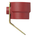 Anhänger Steckerhalter für 7 und 13-polige Anhängerstecker, Stecker Halter rot – APT