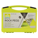 Heringe "Rock" 20er Set in Transportbox 20 cm 6,5 mm für Hartboden, Steinboden – ViaMondo