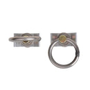 4 Stück Stud Fitting mit Öse Zurröse für Zurrschienen Airlineschiene Endfitting – ProPlus