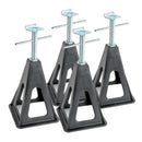 Stützbock 4er Set | Kunststoff | höhenverstellbar 25-42cm | 750Kg Traglast – APT