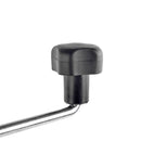 Stützrad Anhänger 48 mm Vollgummirad Metallfelge Stützlast inkl Klemmschelle – Stützrad mit Metallfelge und Vollgummirad Max.