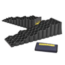 Quattro 3 Stufenkeile 2er Set inkl. Tragetasche & Kreuzwasserwaage – Milenco