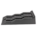 Thule Stufenkeile schwarz 2er Set inkl. gratis Wasserwaage – Thule Stufenkeile mit breiter, rutschsicherer Auffahrfläche.