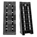 Thule Stufenkeile schwarz 2er Set inkl. gratis Wasserwaage – Thule Stufenkeile mit breiter, rutschsicherer Auffahrfläche.
