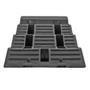 Thule Stufenkeile schwarz 2er Set inkl. gratis Wasserwaage – Thule Stufenkeile mit breiter, rutschsicherer Auffahrfläche.