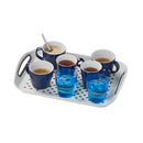 Serviertablett rutschfest Kunststoff Anti-Rutsch Tablett Camping 39,5x28,5x5,8cm – APT