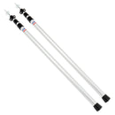 Alu Teleskop Aufstellstangen | 2er Set | 230cm | Sonnensegel | Tarpstangen – Deiwo