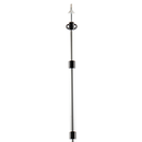 deiwo 4x Alu Zeltstange stufenlos Teleskop 98,5-230cm Aufstellstange Tarpstange – Deiwo