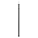 deiwo Aluminium Teleskop Aufstellstange 230cm teleskopierbar schwarz Teleskopstange – Deiwo