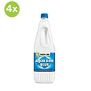 4x Thetford Aqua Blue Toiletten Zusatz für den Abwasserbehälter 2 L Flasche – Thetford