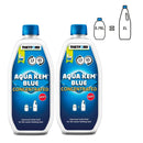 2x Thetford Aqua Kem Blue Toiletten Zusatz für Abwasserbehälter 0,78l Konzentrat – Thetford