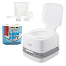 Thetford Porta Potti Qube 145 Campingtoilette Befestigung Toilettenpapier Chemie – Thetford