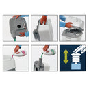 Thetford Porta Potti 335 10L Tank + Hold-Down-Kit Campingtoilette – Das Porta Potti Qube 335, die kompakte Campingtoilette.