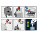 Campingtoilette Porta Potti Qube 365 inkl Befestigung, Toilettenpapier & Chemie – Thetford