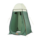 Toilettenzelt Silma Quick Camping Umkleidezelt, Duschzelt 120x120x195cm Grün – Trigano