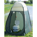 Toilettenzelt Silma Quick Camping Umkleidezelt, Duschzelt 120x120x195cm Grün – Trigano