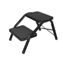Camping Doppeltrittstufe Wohnwagen Wohnmobil 381x380x634 mm 150 kg rutschfest – Tritt drauf!