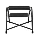 Camping Doppeltrittstufe Wohnwagen Wohnmobil 381x380x634 mm 150 kg rutschfest – Tritt drauf!