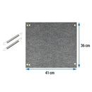 Fußmatte für Trittstufen Fußmatte, 41x36 cm, grau Trittstufenteppisch – Haba