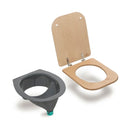 Trenntoiletten Einsatz & Holzsitz – DIY Trenntoilette mit Separator & nachhaltigem Toilettensitz – Trobolo