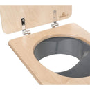 Trenntoiletten Einsatz & Holzsitz – DIY Trenntoilette mit Separator & nachhaltigem Toilettensitz – Trobolo