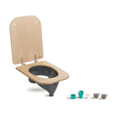 Trenntoiletten Einsatz & Holzsitz – DIY Trenntoilette mit Separator & nachhaltigem Toilettensitz – Trobolo