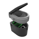 Camping Komposttoilette 51, 5x34,5x44 cm – Die umweltfreundliche Komposttoilette besteht aus zwei getrennten Teilen: Top- U