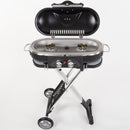 Camp4 Trolley Grill - 50mbar Piezo-Zündung 2-Kochplatten BBQ Tischgasgrill – Camp4